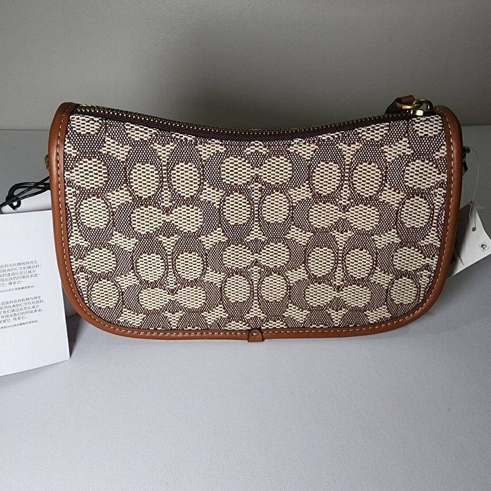 NWT Disney X Coach C8620 Swinger Signature Textile Jacquard Mickey Mouse - Picture 4 of 9